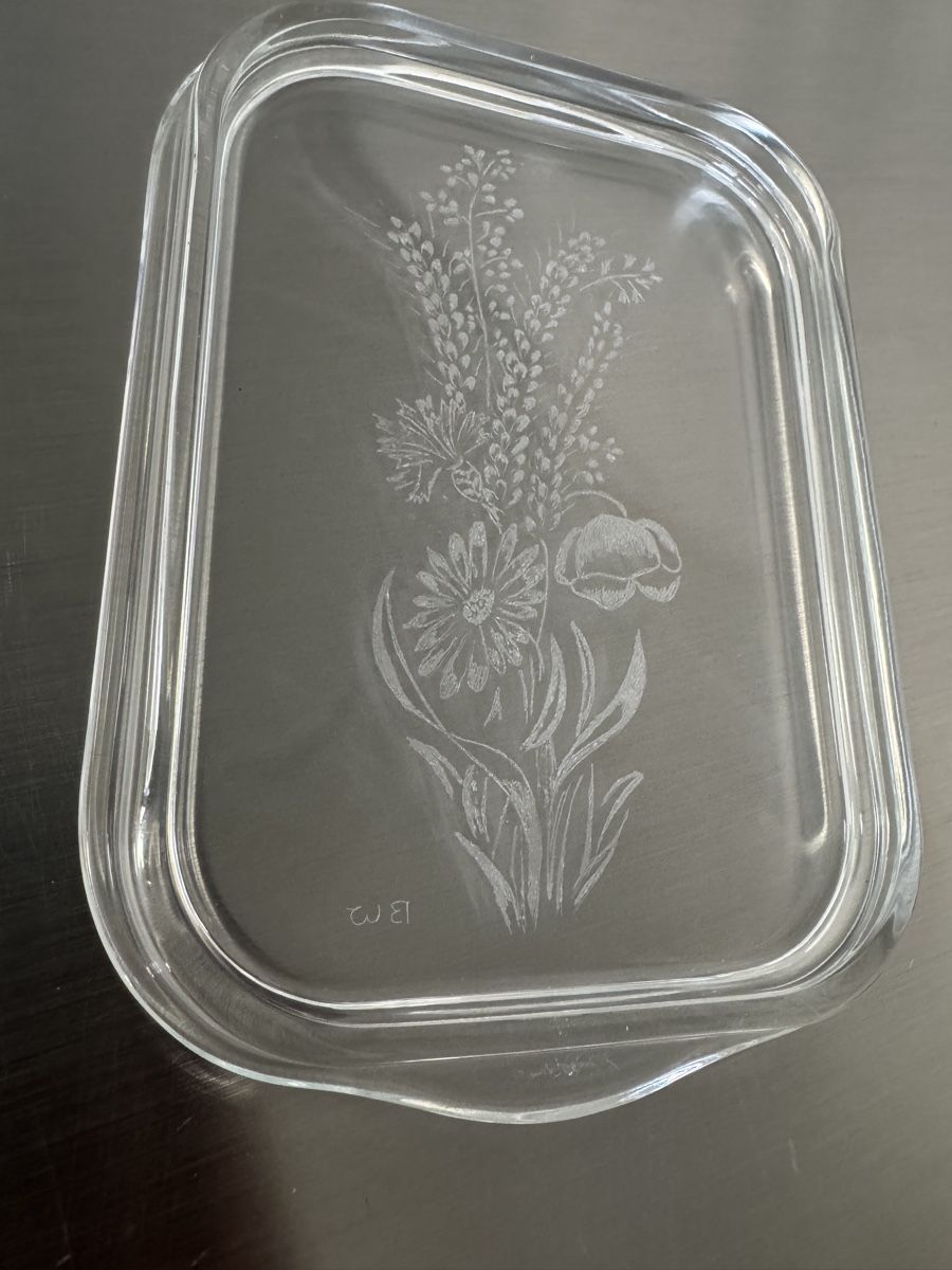 Altre Stoviglie: Butter Platte - Glas mit Handemade Deko - NEU – Nuovo (secondo la descrizione) da Gurmels venduto da topsommer 2
