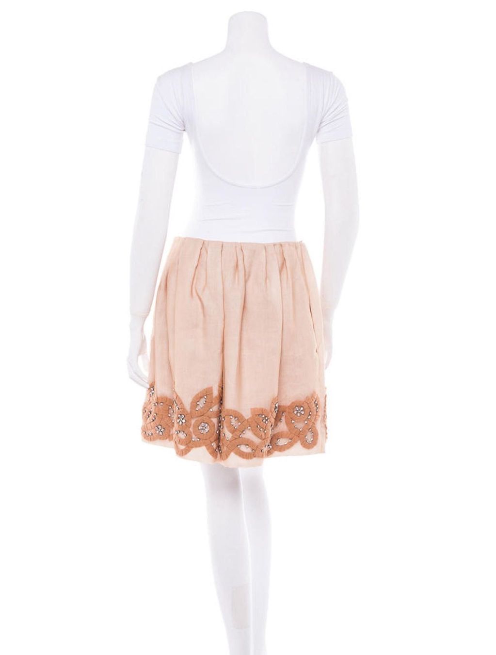 Chloé Gonne: Chloe chiffon skirt – Usato da Dallenwil venduto da ZD2019 3
