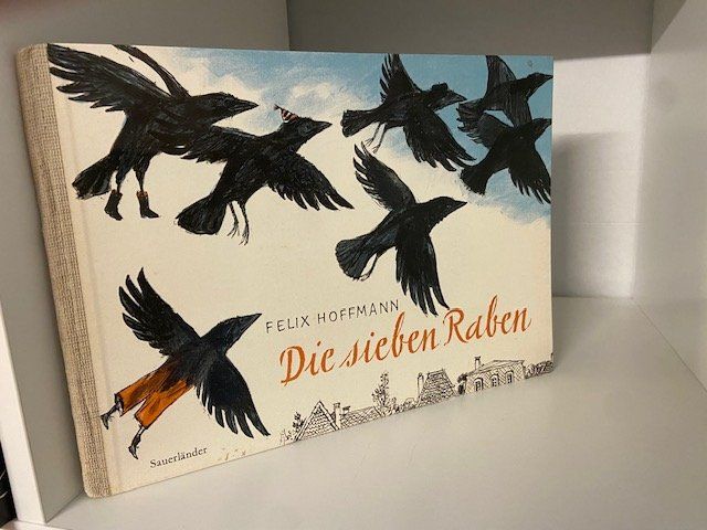 Bücher: Felix Hoffmann, Die sieben Raben. Schön! – Gebraucht aus Sulz AG von fischueberalles