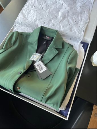 Turnier Jacket Premier Equine, 13-14 j, grün, NEU