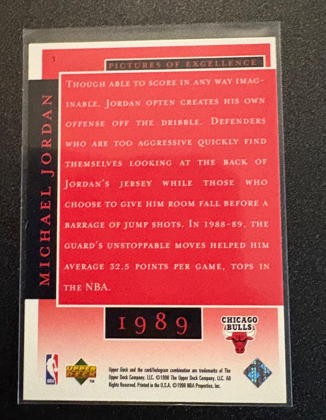 Nba Sammelbilder & Trading cards: NBA Michael Jordan Upper Deck MJ Carrer Collection Card – Neu (gemäss Beschreibung) aus Muttenz von joba23 1