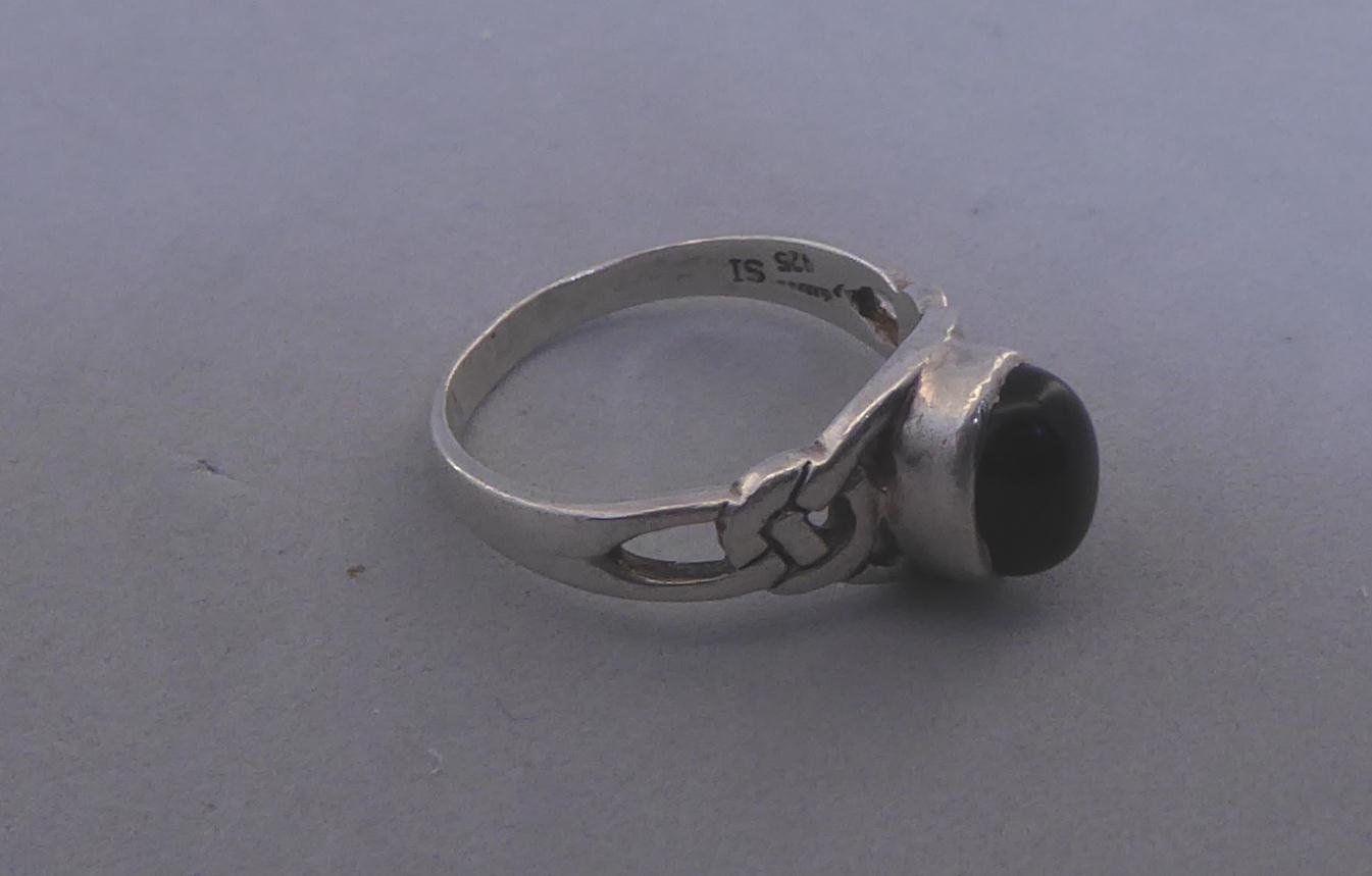Ringe: Ring 925 mit synthetischem Stein – Gebraucht aus Muri AG von Lineli2020 2