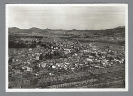 1949, MENDRISIO, PANORAMA VISTO DALLA TORRE