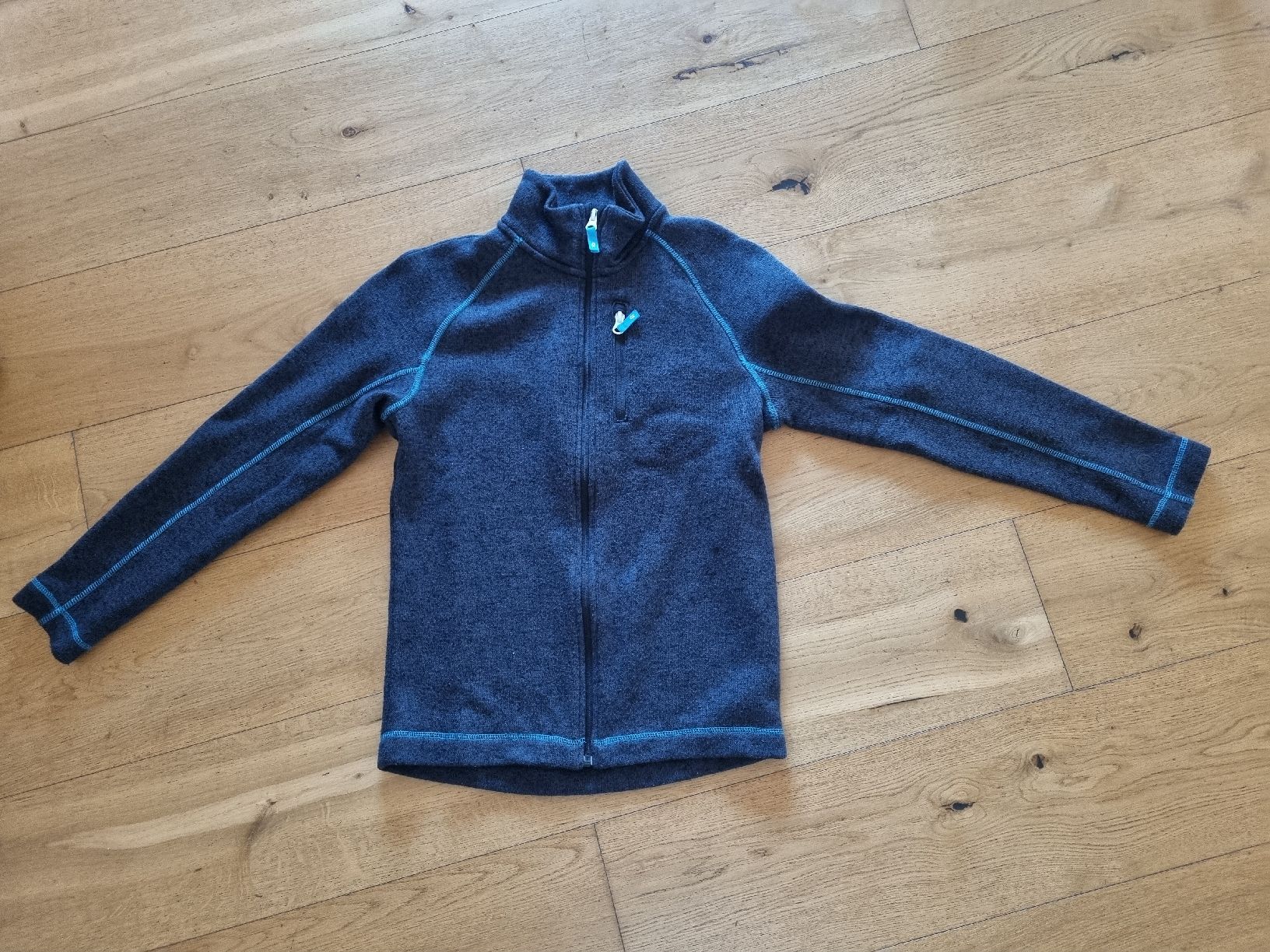 Reima Jacken & Mäntel: Reima Strickfleecejacke Gr 158 anthrazit – Gebraucht aus Hettlingen von Lukasbutz