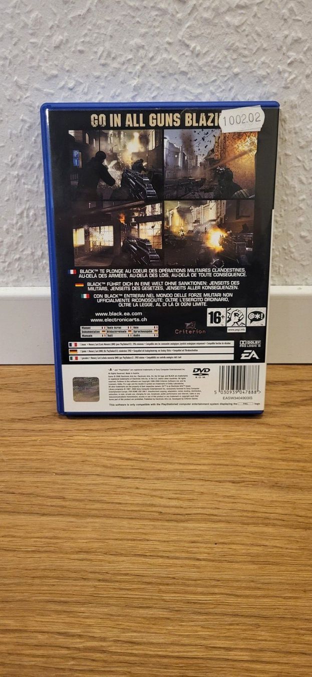 Sony Giochi: PS2 - Black – Usato da Münsingen venduto da Heroism2010 1