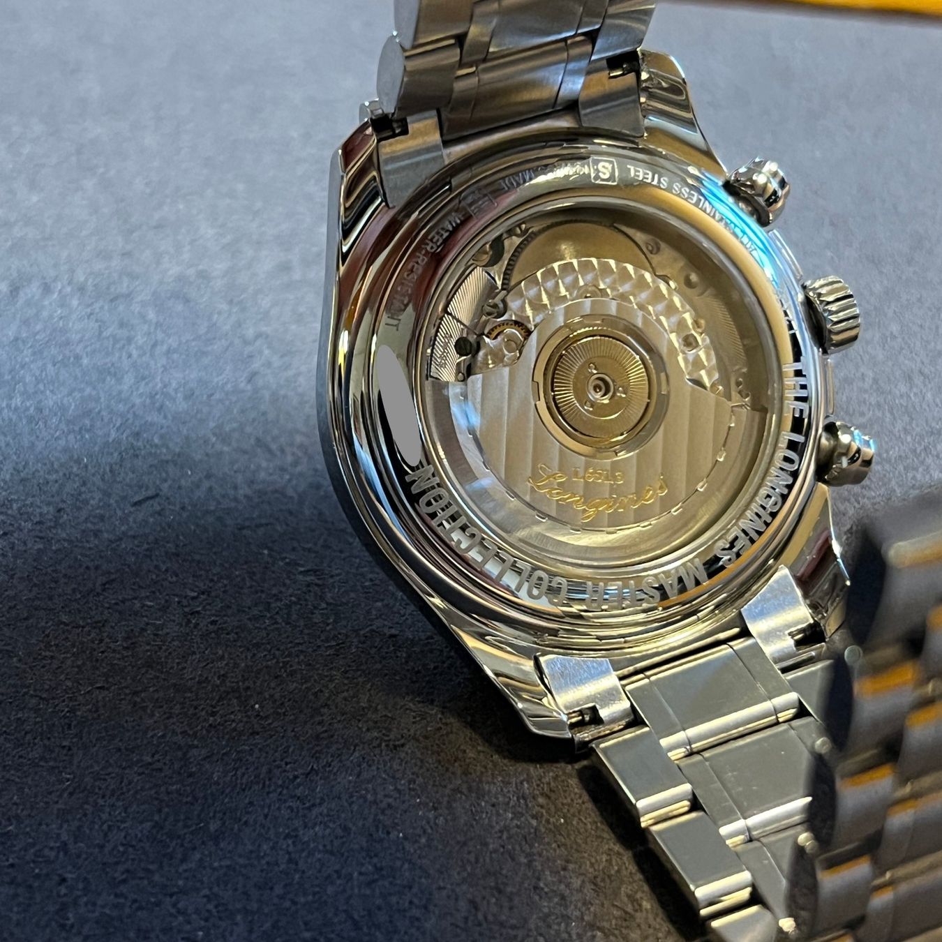 Longines Uhren: Longines Master Collection Chronograph Automatic Silver Dial – Gebraucht aus Carouge GE von Watchaser 4