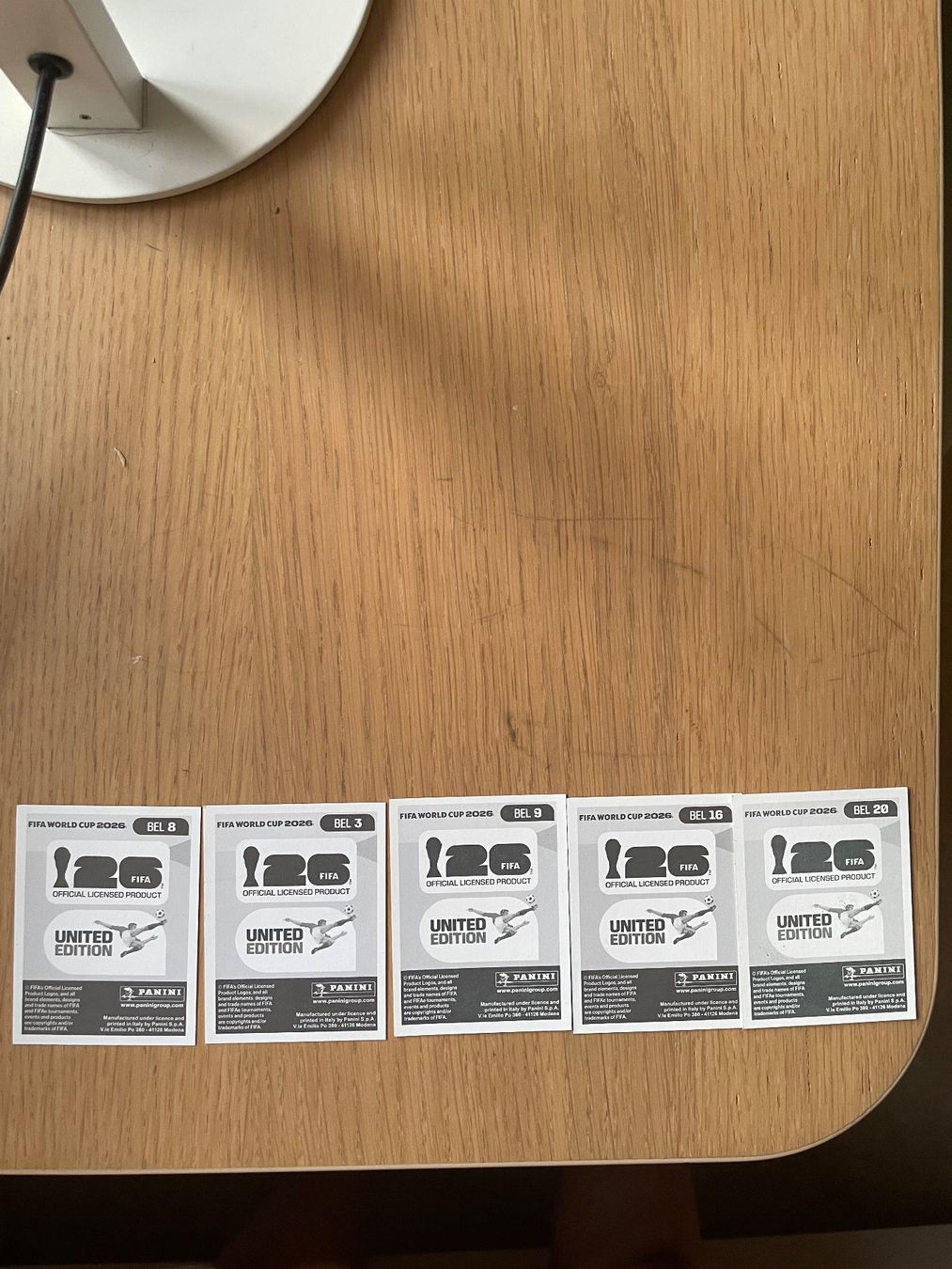 Panini Carte collezionabili: BEL8,BEL3,BEL9,BEL16,BEL20 – Nuovo (secondo la descrizione) da Weinfelden venduto da kingofqueens03 1