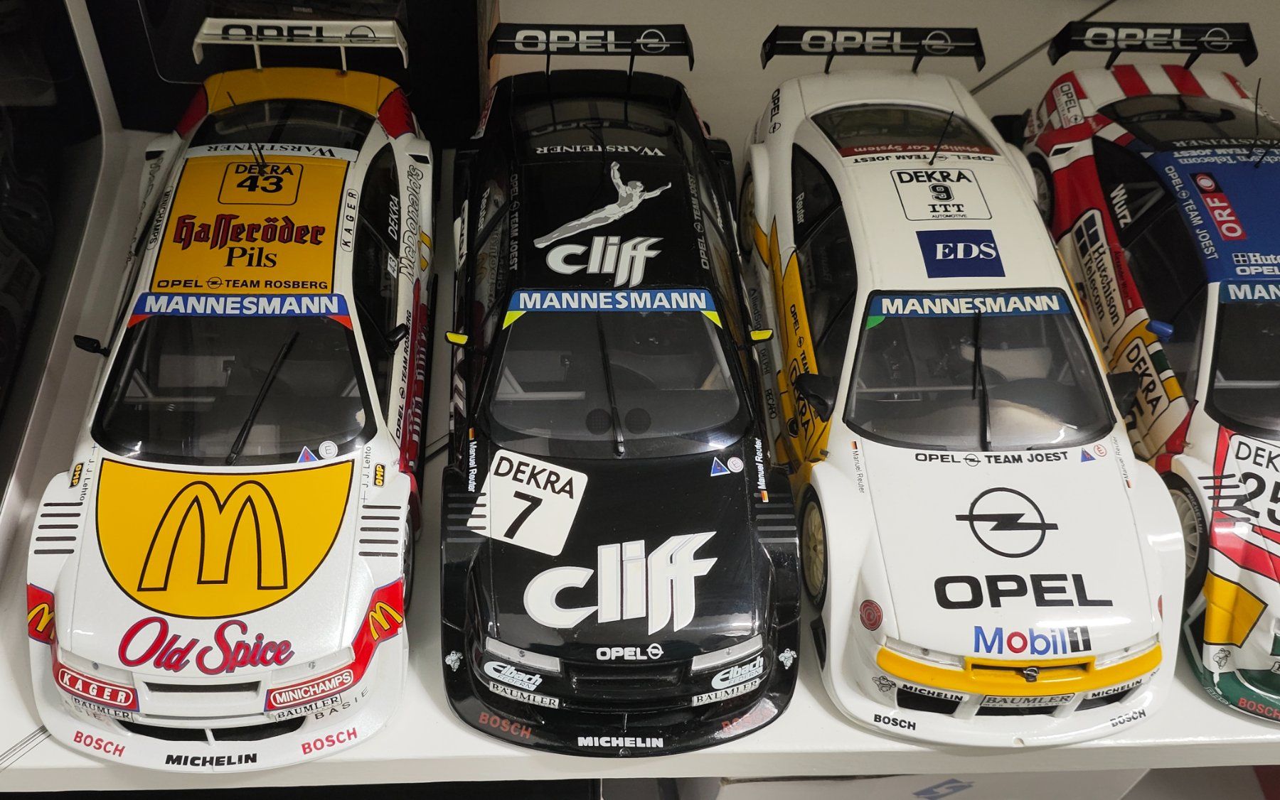 UT Models Modellini d'auto: 6x Opel Calibra DTM 1:18 – Difettoso da Oberrohrdorf venduto da Gravedigga 1