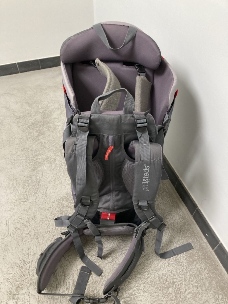 Phil & Teds Marsupi portabebè: Porte-bébé phil&teds gris avec usure etat usage – Usato da Basel venduto da ToniM25 3