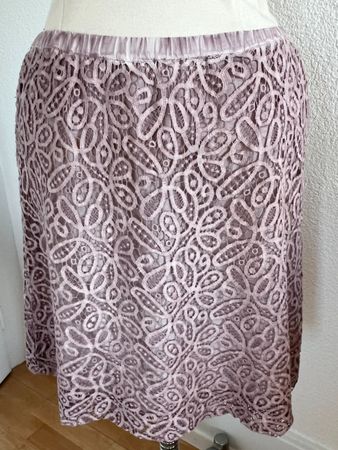 NILE Damen Bluse, Rock, Gr. XS, Altrosa