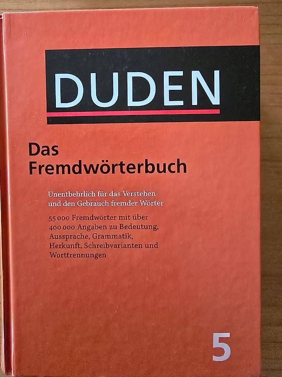 Libri: Duden - Das Fremdwörterbuch – Usato da herisau venduto da bot_l5ms