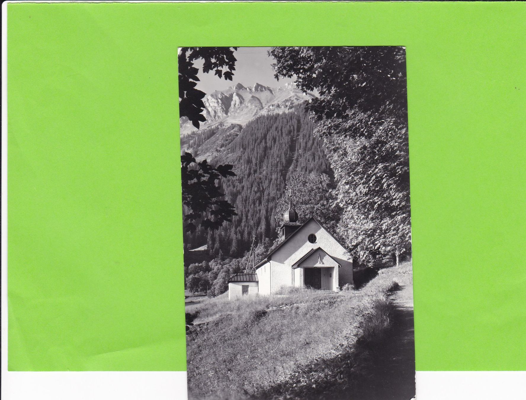 Cartoline postali: Wengen, Katholische Kapelle – Usato da St. Peterzell venduto da neckertal