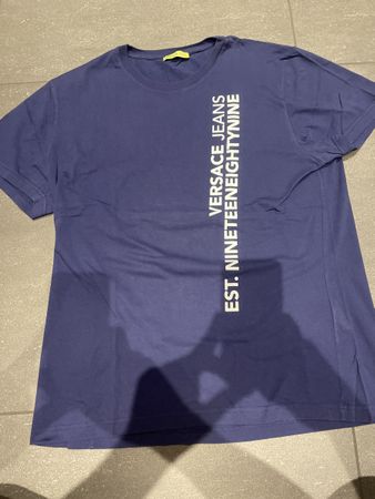 Versace Jeans T-Shirt Gr. 3XL, Dunkelblau, Top Zustand!