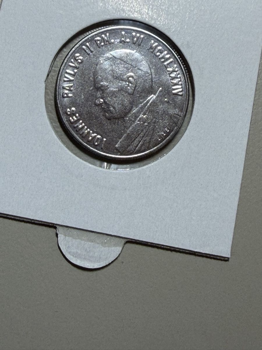 Tutti le monete: Vatican - 50 lires - 1984 UNC  – Usato da Payerne venduto da Mike1682 1
