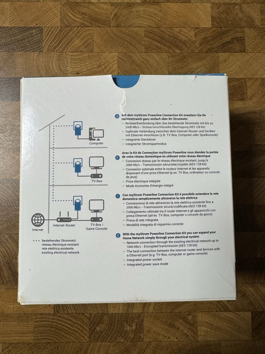 Amplificatori: MyStrom Powerline 2000 Connection Kit – Nuovo e nell'imballaggio originale da Wasterkingen venduto da GrhAli 1