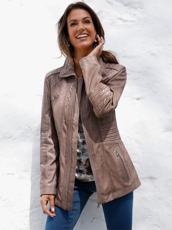 Mainpol Lederjacke Gr. 42