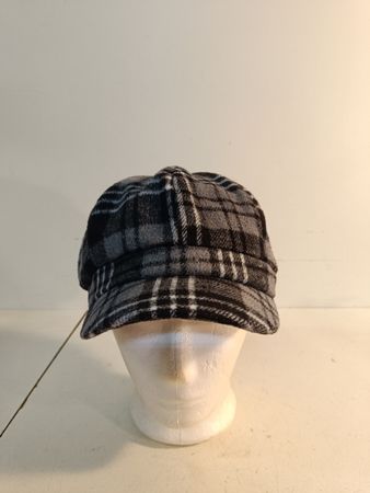 Wintermuetze mit Karomuster, Damen (nov284)
