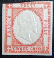 Italien Kat. 5a * 1861 Kat. 140 Euro