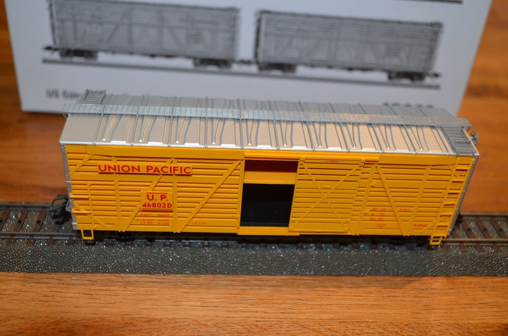 POCHER 304 / 2, rare wagon couvert type F avec personnage FS neuf BO (Ref: #304 / 2