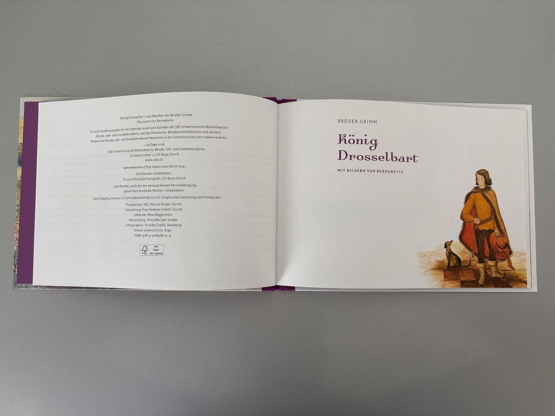 Libri: König Drosselbart Brüder Grimm Märchen neu Briefversand – Nuovo (secondo la descrizione) da Unterägeri venduto da flu_zp5d 2