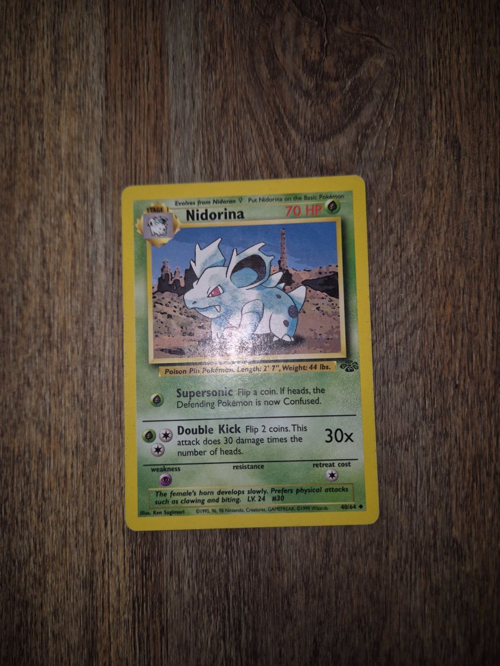 proxy cards pokemon Pokemon - Gym - Gym Challenge - Giovanni's Nidorina main image 0