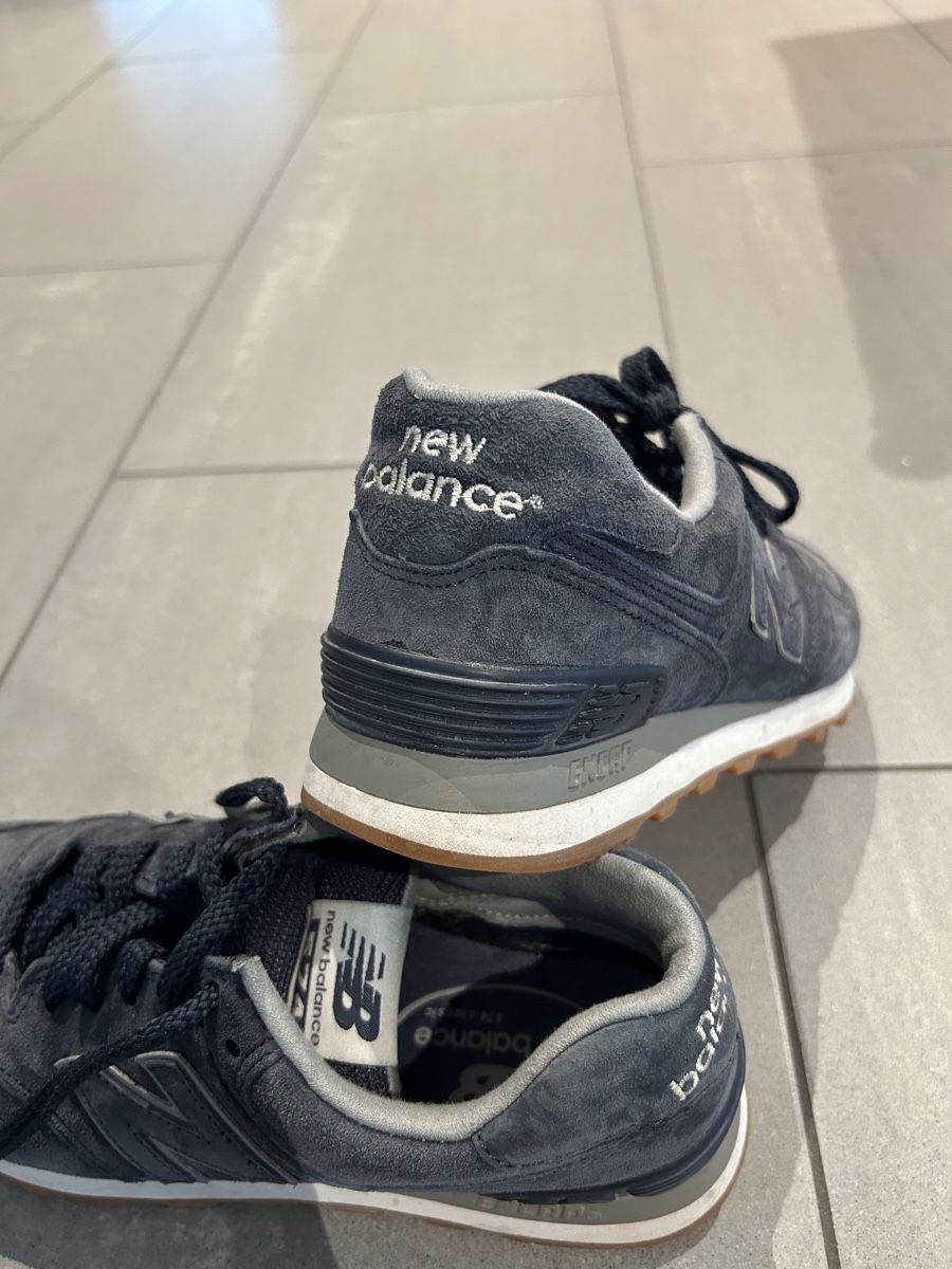 New Balance Chaussures hommes: New Balance 574 Wildleder  – D'occasion à Rütihof par ALAFC 4