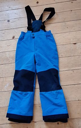 Skihose Grösse 110/116 in blau