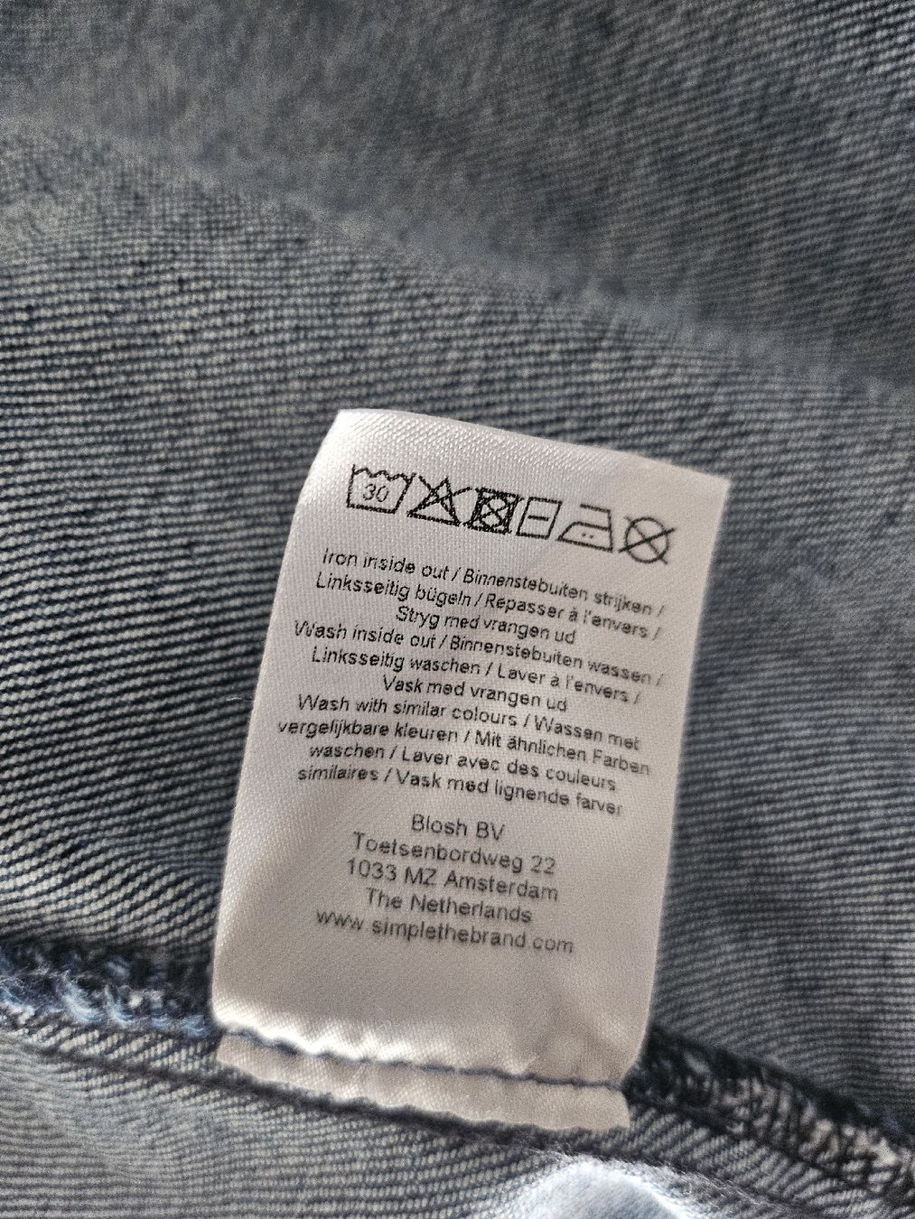 Lotti di vestiti: Simple Denim set Monogram Muster, Gr. M, Neuwertig! – Nuovo (secondo la descrizione) da Bülach venduto da ane_yn2b 3