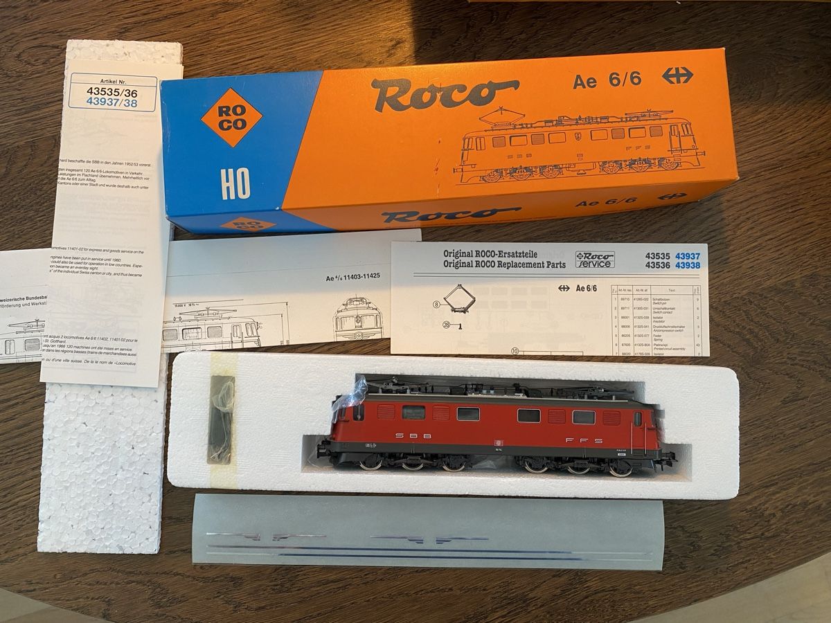 Roco Modelleisenbahnen: Roco 43536 Ae 6/6 SBB H0 – Gebraucht aus Glattpark (Opfikon) von anywaya23 7