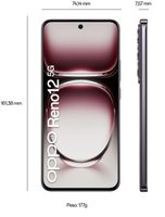 OPPO Reno12 5G 12GB / 256GB Black Brown NEU & OVP