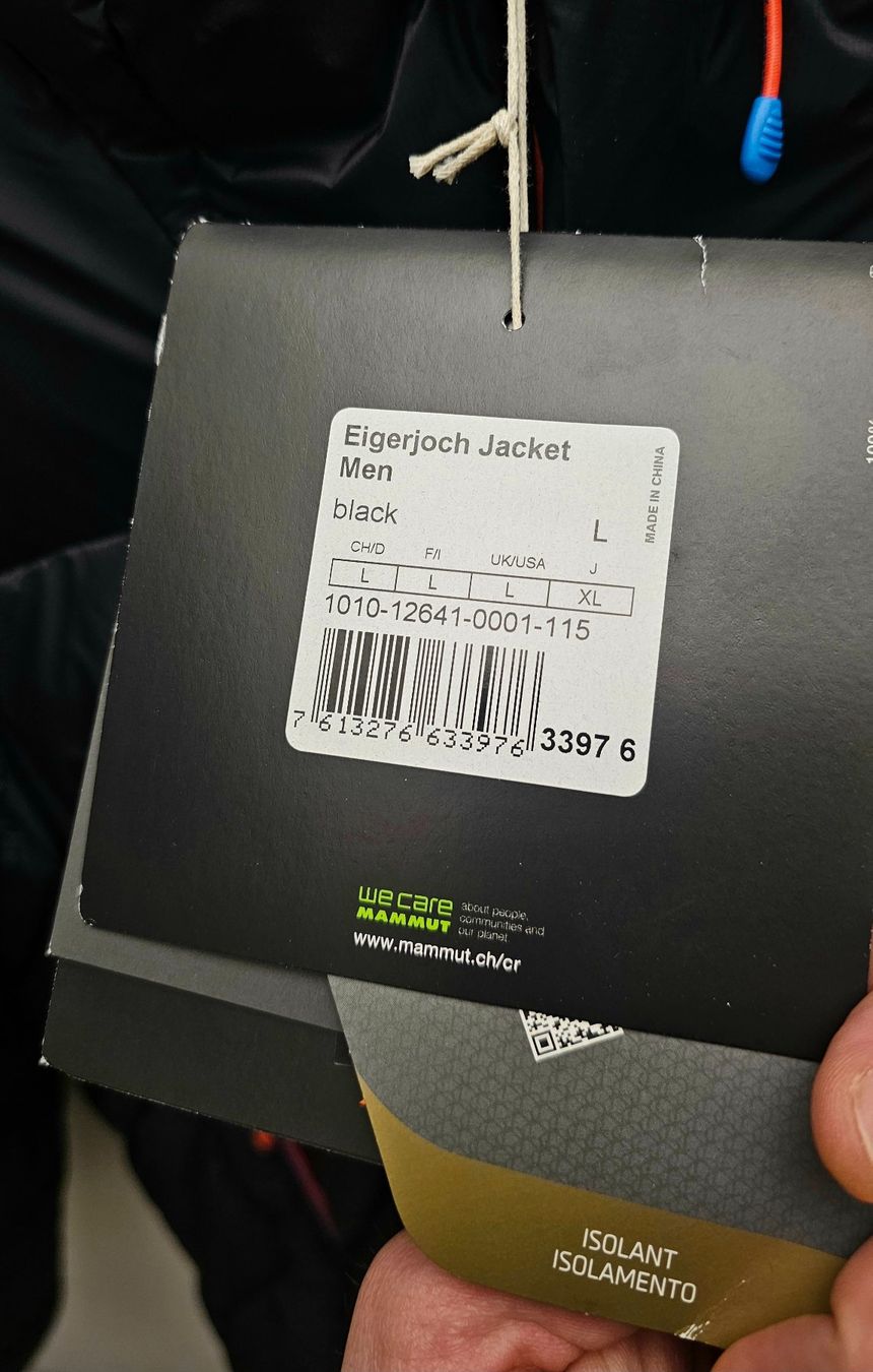 Mammut Giacche: Doudoune Mammut Jacket Eigerjoch Pro Neu Eiger Extreme L – Nuovo e nell'imballaggio originale da Payerne venduto da UpPower 5