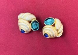 Eleganti orecchini Trifari vintage, clip-on anni '60!
