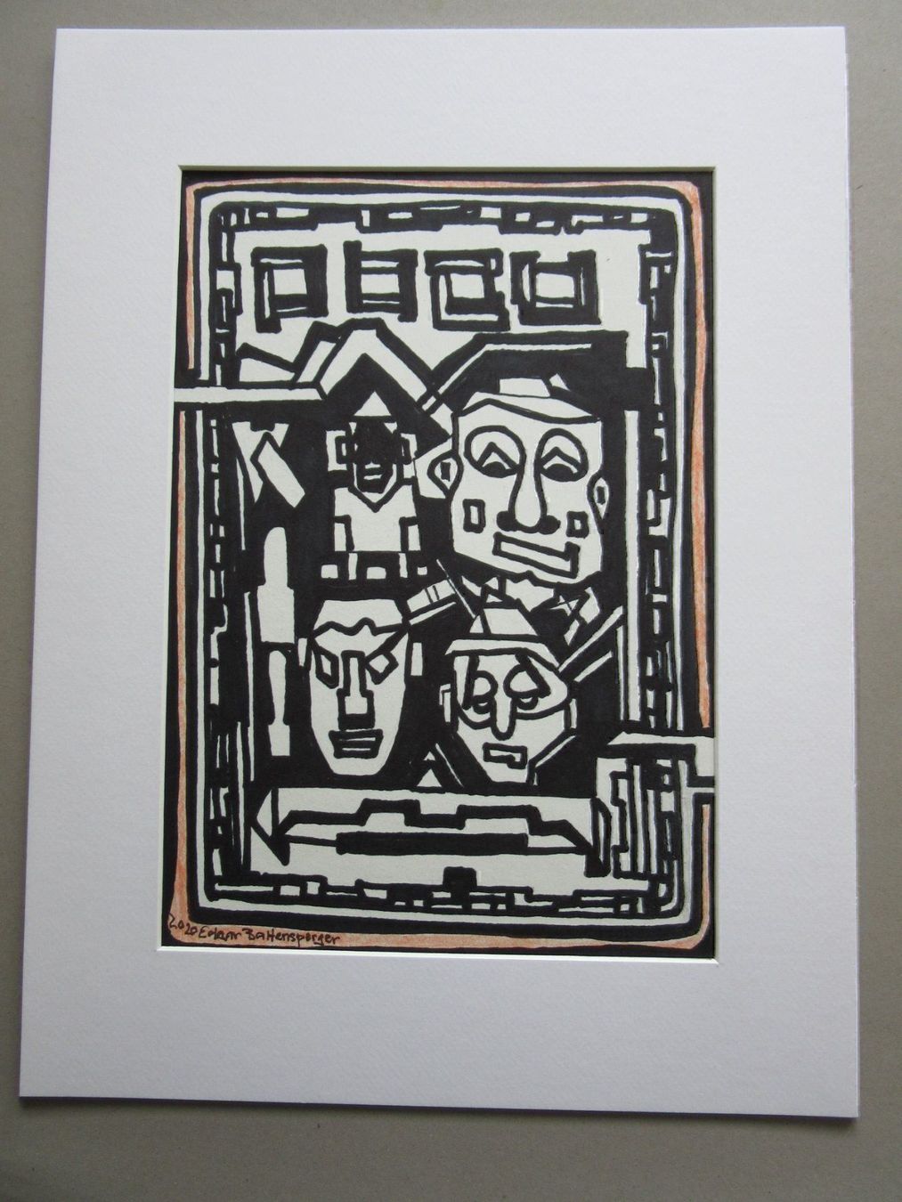 Tableaux: Edgar Baltensperger   ORIGINAL ACRYL SIGNIERT – D'occasion à Gersau par grafik-kunst