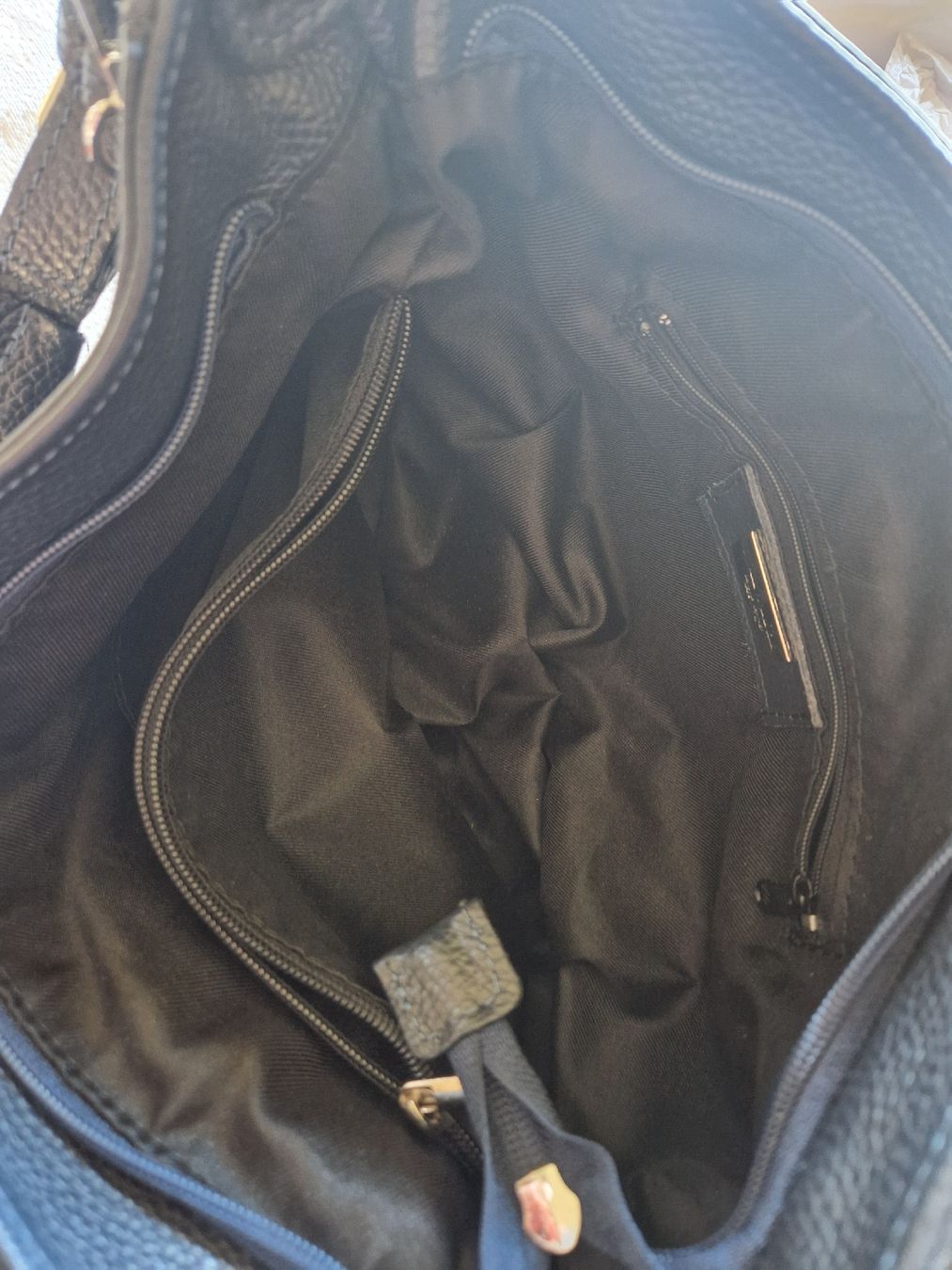 Borse da donna: Anna Morellini Tasche Leder dunkelblau – Usato da Lichtensteig venduto da Cocabana_16 3