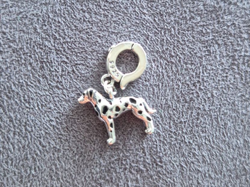 Pendentifs: Silber Charm Dalmatiner +Garantie – Neuf (Voir description) à Rotkreuz par Carbone_Bijou-Shop
