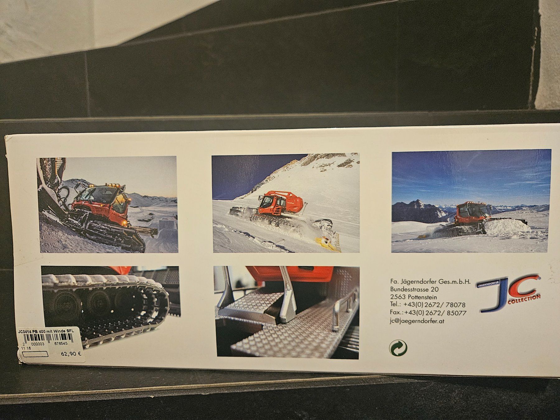 Jägerndorfer Kit di modellismo & Modellini statici: Jägerndorfer PistenBully 1:32. Neu – Usato da Wangen ZH venduto da tulipe55 5