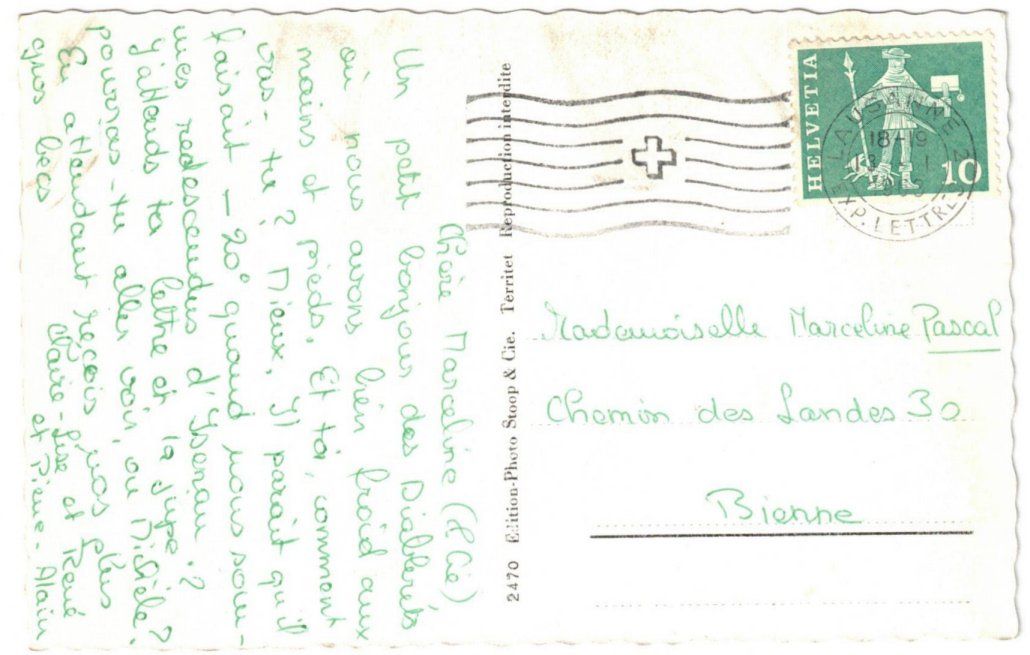 Cartes postales: Les Diablerets - 4 Bild AK Isenau – D'occasion à Binningen par Mountainrider 1