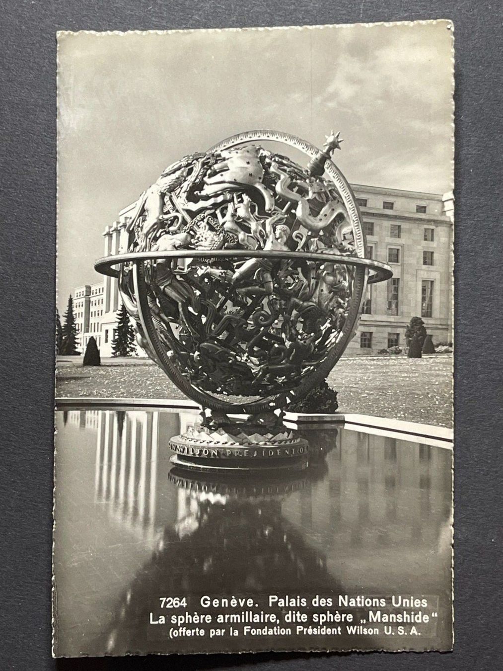Cartoline postali: Genf, Palais des Nations Unies – Usato da Steg VS venduto da danwer74