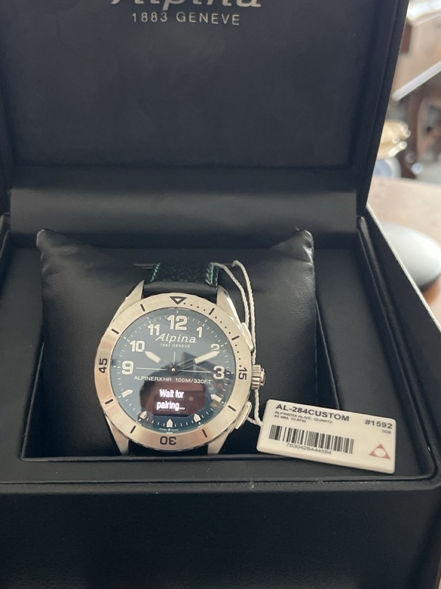 Alpina Orologi:  Alpina AlpinerX Alive Smartwatch – Usato da Rheineck venduto da UhrenReinhardt