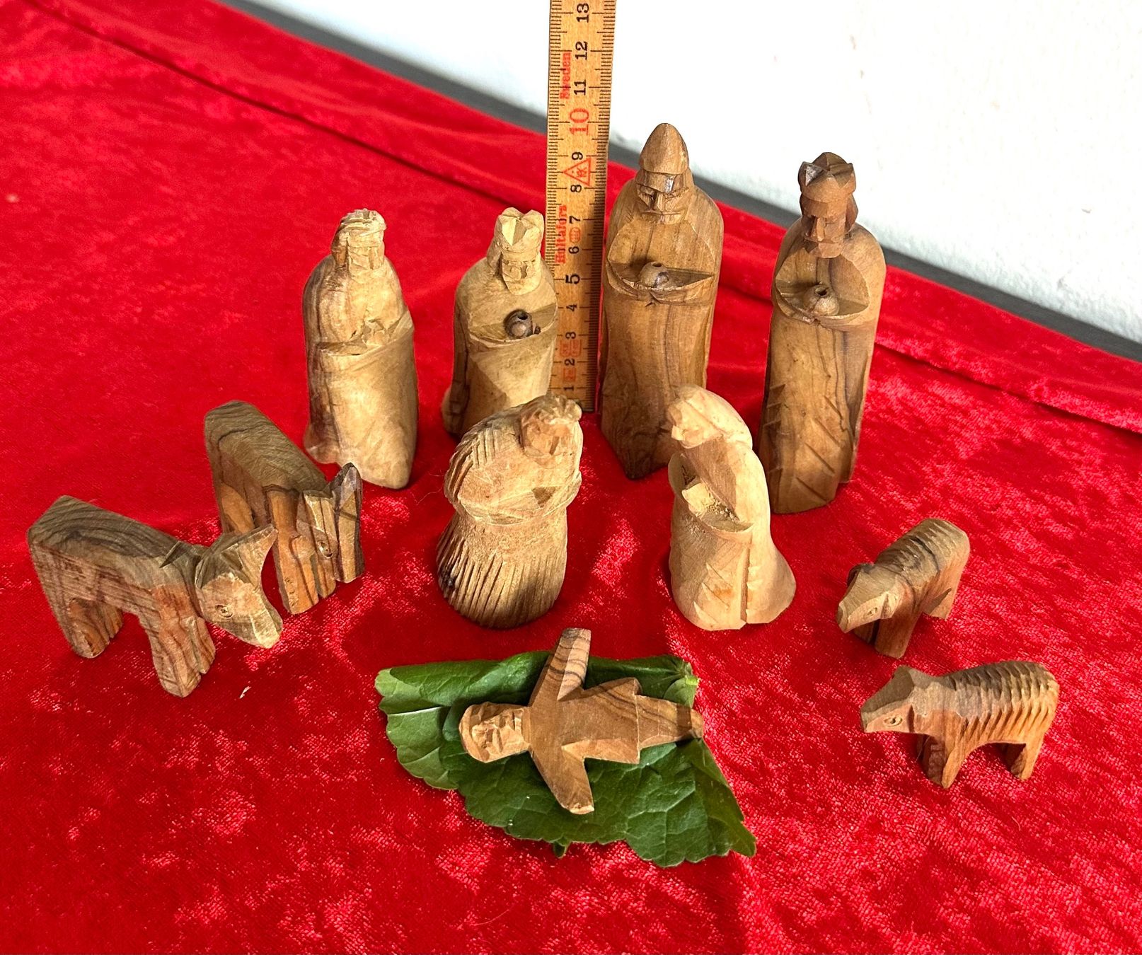 Statuette: Krippenfiguren aus Olivenholz – Usato da Zürich venduto da brazerola 5
