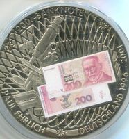 Medaille 200 DM Paul Ehrlich. PP.