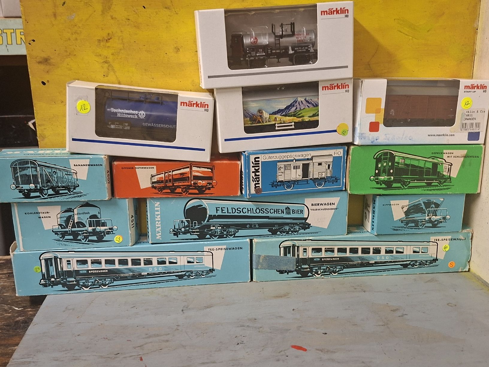 Märklin Modellini di ferrovie: 13 wagons Märklin  – Nuovo (secondo la descrizione) da Monthey venduto da Jmbois