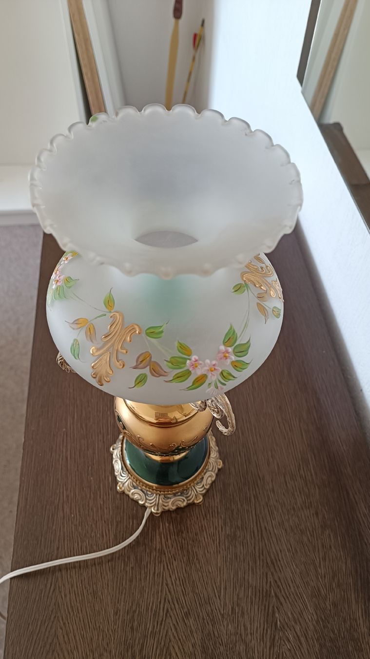 Murano Lampade: Lampe Jugendstil Muranoglas – Usato da Baden venduto da zuppel 1