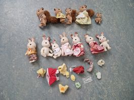 Sylvanian Families Figuren-Set mit viel Zubehör