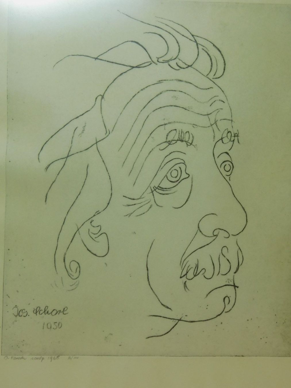 Grafica & Litografie: Lithography signiert 1968er – Usato da Emmenbrücke venduto da Ulisse-22 1