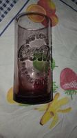 Coca Cola Glas, Lila, Vintage, Rarität,Top Zustand!