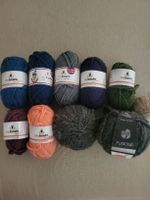 Wollknäuel Set myboshi und Fusione verschiedene Farben