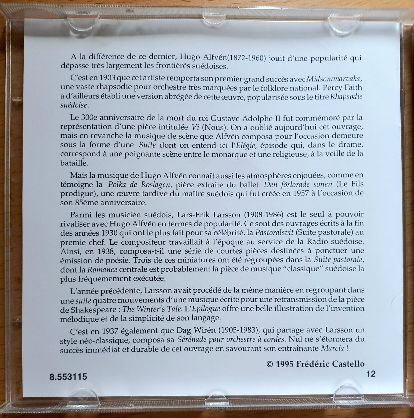 CDs: CD - Swedish Orchestral Favourites – Gebraucht aus Niederuzwil von lubimaja 1