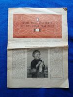 Monatsschrift f. d. Arbeitstisch der Frau 1952, Rarität!