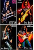 Guitar Legends Blechschild Metal Rock Band